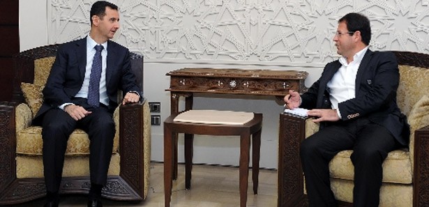 CHP'li vekil Beşar Esed'le görüştü