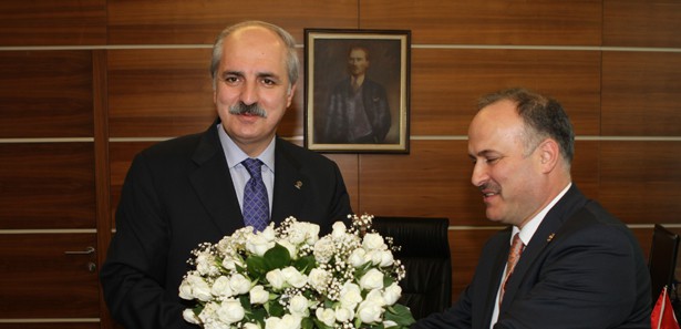 Numan Kurtulmuş görevi devraldı