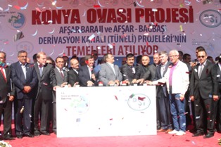 Bakan Eroğlu, Konya'da bir temel daha attı