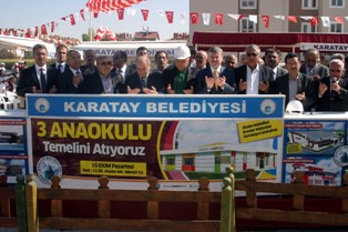 Karatay'a 3 anaokulu birden