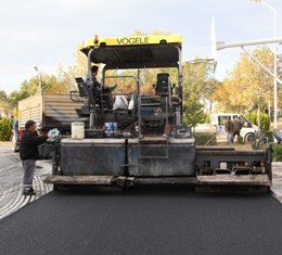 Selçuklu asfaltta hedefi tutturdu