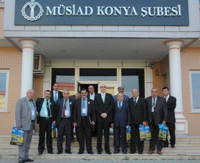 Yabancı iş adamları Konya'da