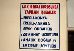 Ereğli SSK Bürosu kapanacak mı?