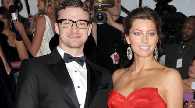 Justin Timberlake ile Jessica Biel evlendi