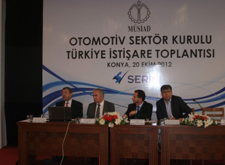MÜSİAD'ta otomotiv konusu konuşuldu