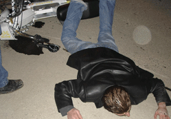İki moped çarpıştı: 1 yaralı