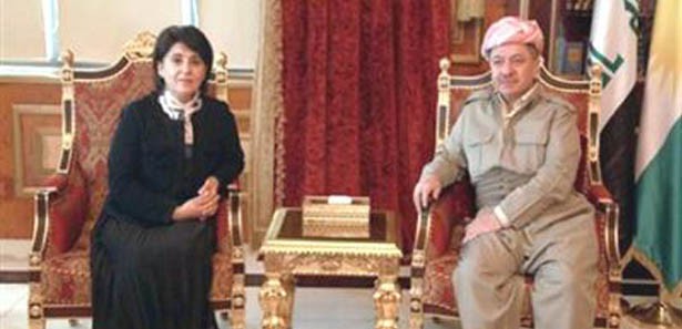 Leyla Zana ile Barzani görüştü
