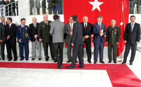 Konya protokolü bayramlaştı