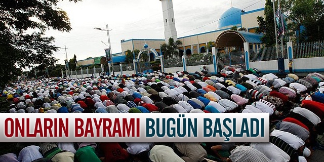 Onların Bayramı Bugün Başladı