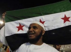 Şeytan taşlama sırasında Esad'a protesto