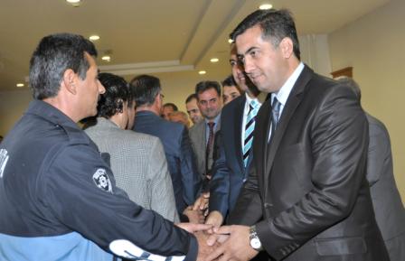 Meram Belediyesi çalışanları bayramlaştı