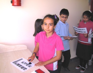 Minikler başkan seçtiler