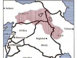 ABD'de yayınlanan Kürdistan haritaları