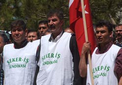 Şeker mitinginde tahriklere dikkat