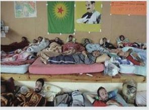 On bin PKK’lı açlık eyleminde