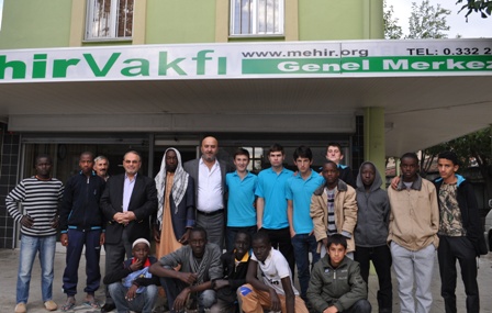 Yabancı öğrencilerden Mehir'e ziyaret