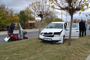 Ereğli'de trafik kazası: 2 yaralı
