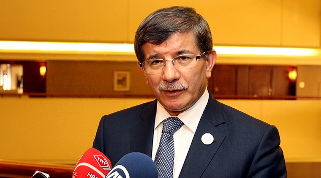 Davutoğlu Suriyeli kürtlerle görüştü