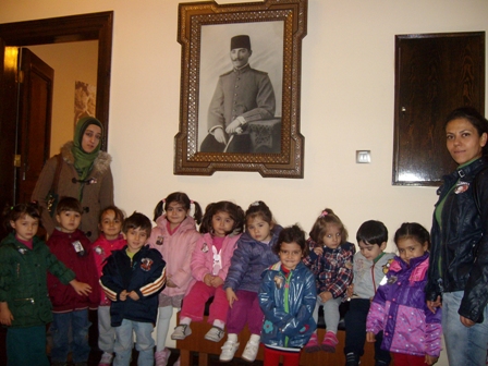 Minikler Atatürk Evi'ni ziyaret etti