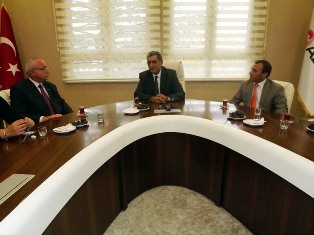 Seydişehir heyeti Konuk'u ziyaret etti
