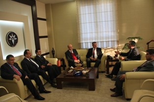 Mali Müşavirler'den Konuk'a ziyaret