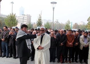 Filistinliler için Konya'da, gıyabi cenaze namazı kılındı