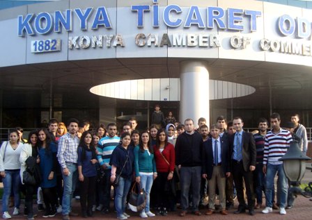 Hadim MYO Öğrencilerinden KTO'ya ziyaret