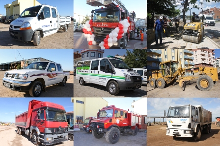 Beyşehir filosuna 11 araç daha ekledi