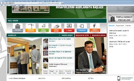 Meram Belediyesi internet sitesini yeniledi