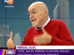 Fazıl Say'a Hıncal Uluç da sahip çıkmadı