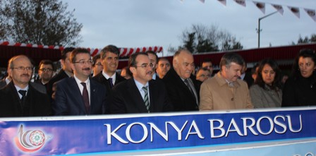 Bakan Ergin temel atma törenine katıldı