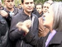 Polisle Kışanak arasında ilginç diyalog