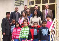 7 öğrencili ilköğretim okulu