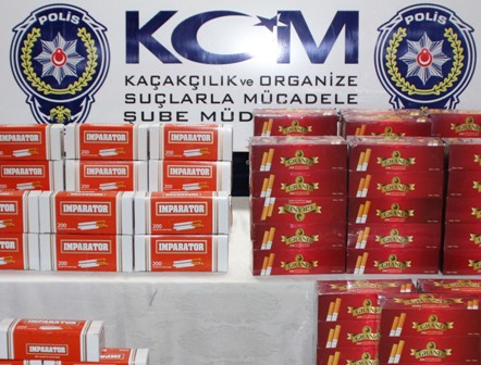 Sigara kaçakçıları yakayı ele verdi