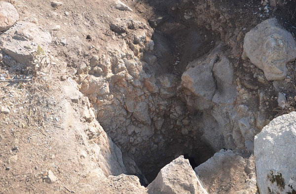 Seydişehir'de kaçak kazı