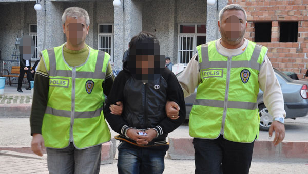 Konya'da gasp şüphelisi tutuklandı