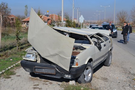 Ereğli'de trafik kazası: 2 yaralı