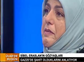Sibel Eraslan Gazze için ağladı !
