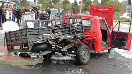 Beyşehir'de kaza: 2 yaralı