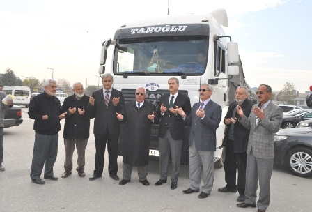 Yardım TIR'ı yola çıktı