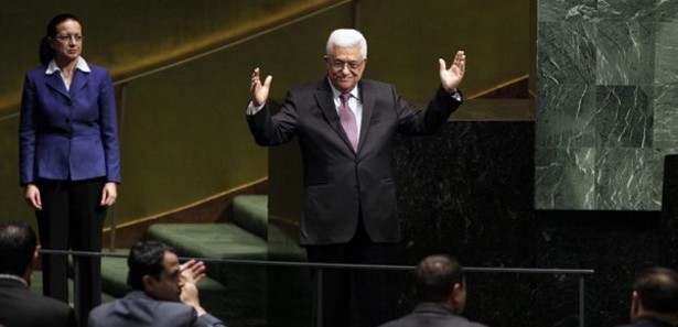 Mahmud Abbas'ı kutlayan ilk lider