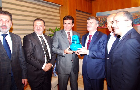 İTO Başkanı Yalçıntaş'tan Akyürek'e ziyaret