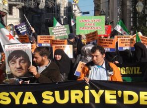 Putin'e bir protesto da Çeçenler'den