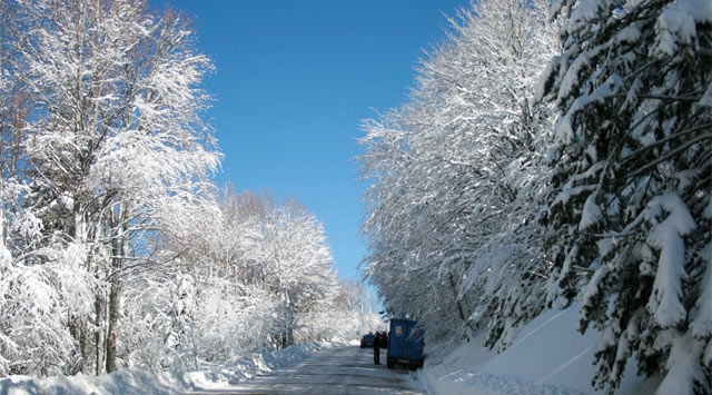 Uludağ'da kar kalınlığı 20 santimetre