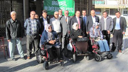 Sakatlar Derneği’ne yeni bina müjdesi