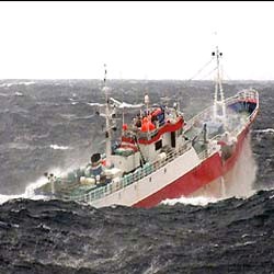 İstanbul Şile'de gemi battı: 12 yaralı