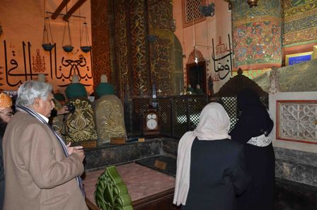 Pakistanlı heyet Mevlana'yı ziyaret etti