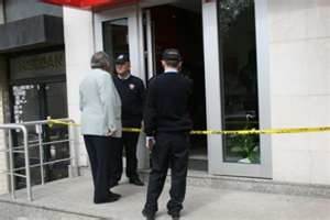 Bankada intihar şoku