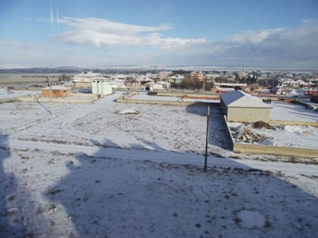 Kulu beyaza büründü