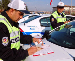 Emniyet şeridi ihlaline rekor ceza